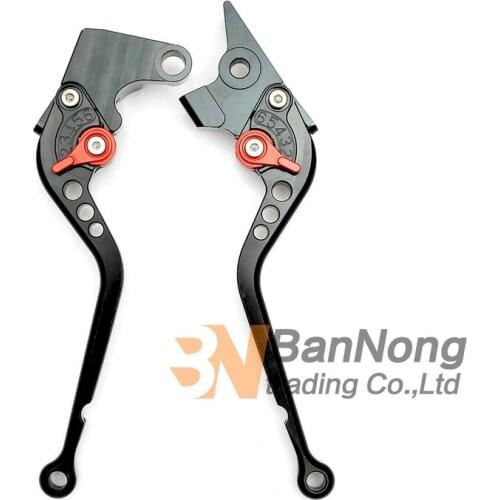 Motorcycle High-quality Modified CNC Brake Clutch Hand Levers For YAMAHA FZ6 FAZER 04-10 FZ6R 09-11 year 6 section adjustable
