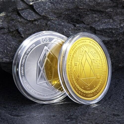 Pomelo coin Pomelo Virtual metal commemorative coin EOS coin physical collection