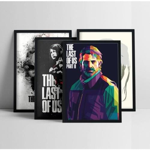 The Last of Us Game Poster Print Zombie Survival Horror Action Canvas Painting Modern Bedroom Home Decor for Wall Art Pictures