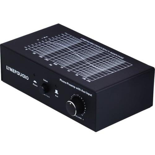 Phono Turntable Pre Amps Signal Amplifier with Auxiliary In & Volume Control