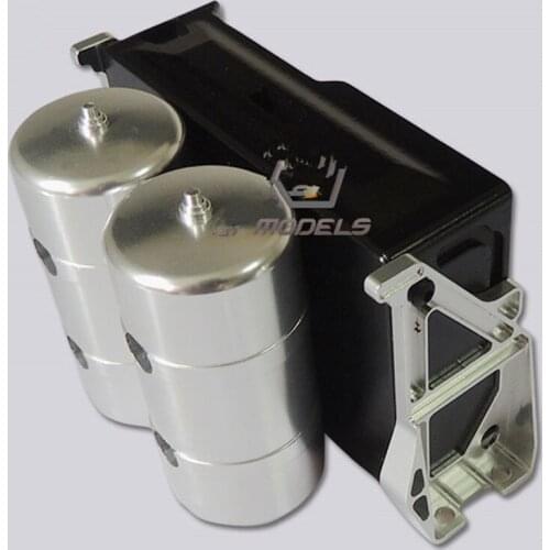 Tamiya Actros Truck Simulation Air Collector W/ Cell Box For 1:14 scale Rc 8X8 Dumper Truck MAN tgx Benz Arocs 3363 3348