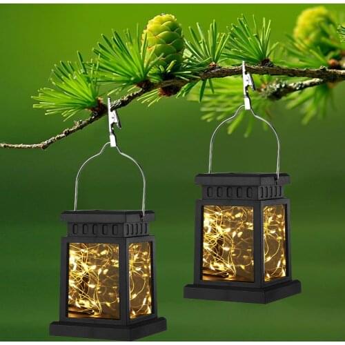 30 LED Solar String Light Lantern Practical Multi-functional Durable Outdoor Yard Garden Decor Hanging Fairy Lamp