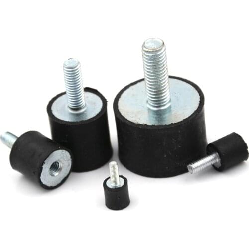 High Quality M3 M4 M5 M6 M8 Rubber Shock Absorber Anti Vibration Isolator Mounts Bobbins