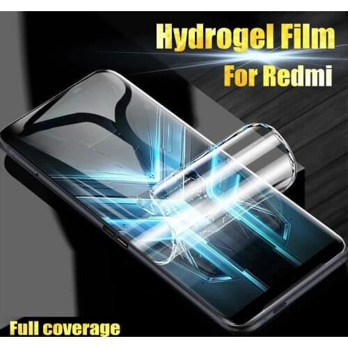 Protective Hydrogel Film For Xiaomi Redmi 8 8A 7 7A 6 6A K20 K30 Pro Screen Protector Redmi Note 8 8T 7 6 Pro Safety