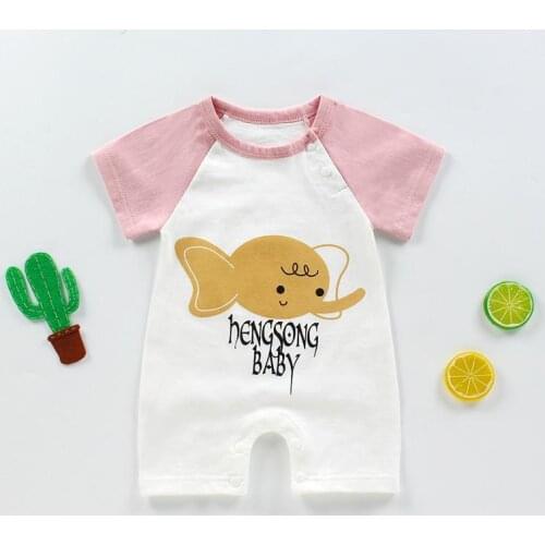 ZWF159 Newborn Baby Girl Clothes Boys Rompers Bebes Character Clothing Toddle Jumpsuits Infant Outfits Clothing For Boys Girls