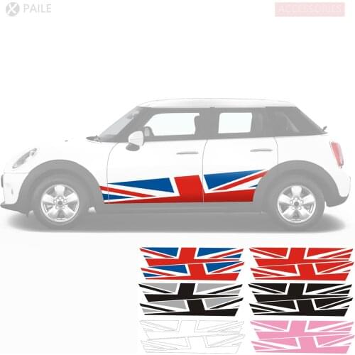 2pcs Sticker Doors Stripes Vinyl Decal Graphics Customize For Universal, MINI cooper R50 R53 R55 R56 R57 R59 R60 F55 F56 F60