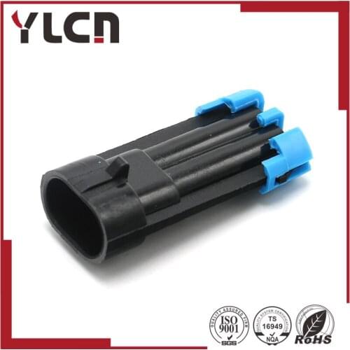 5 Sets/lot Delphi 2 Pin Male Sensor Connector 12162000