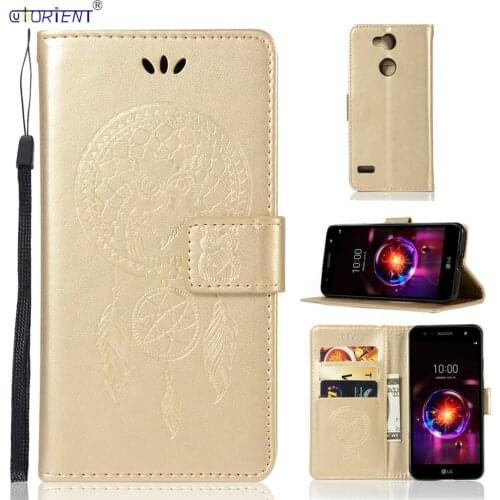 For LG X Power 3 PU Leather Wallet Case for LG X5 2018 Stand Flip Cover for LG X Power3 XPower3 Shockproof Card Slot Phone Bags