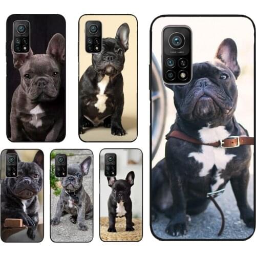 French Bulldog Puppy Phone Case For Xiaomi Mi 10T Pro 11 Lite Ultra Mi A3 Note 10 POCO X3 M3 Pro F1 F2 F3 Cover