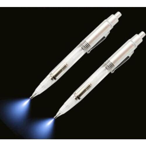 DIY Diamond Painting Cross Stitch New Pen With Led Light Stone Drill Point Pen Tools Diamant Embroidery Daimond Mosaic
