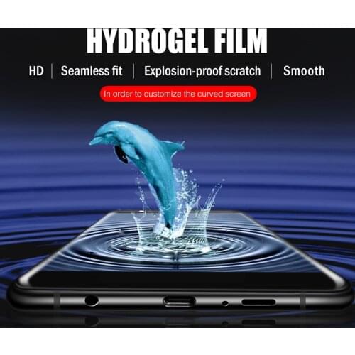 Hydrogel Film For Samsung Galaxy S6 S7 Edge S9 S8 Plus Note 8 9 7 FE Soft 3D Full Cover Screen Protector Nano TPU Not Glass