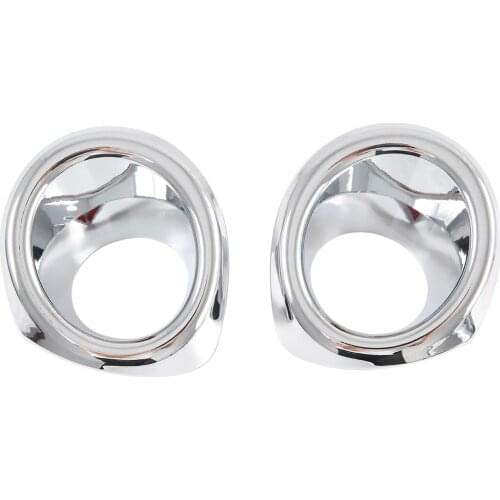 Chrome Accessories Fit For Honda Civic 2020 2021 Front Fog Light Lamp Foglight Cover Trim Molding