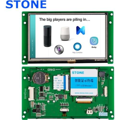 STONE TFT LCD Touch Screen With RS232 Interface And High Brightness