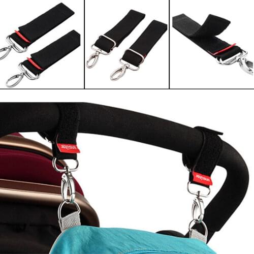 2pcs Stroller Hooks Wheelchair Stroller Pram Carriage Bag Hanger Hook Baby Strollers Shopping Bag Clip Stroller Accessories