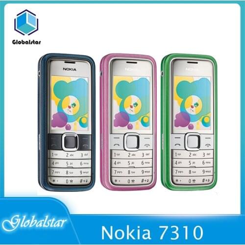 Nokia 7310c refurbished Original Unlocked 7310 Supernova 2MP Mobile Phone Support Russian keyboard Refurbished Free Shipping