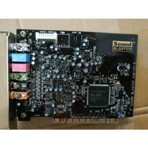 Original disassemble,PCI 7.1 built-in desktop board dedicated network K song SB0610 ,100% working good