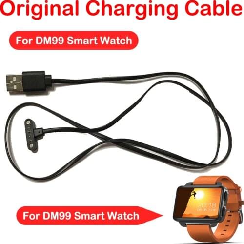 Original DM99 USB Charger Cable For DM99 Smart Watch USB Charging Cable Smart Accessories Replacement Charger High Quality Cable