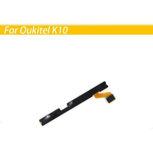 AiBaoQi New Original Main Oukitel K10 power on/off+ volume FPC Key up/down button flex cable FPC For Oukitel K10 Phone