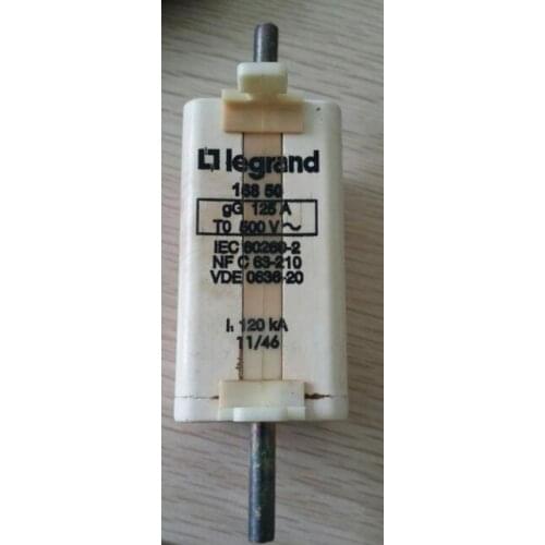 Fuses: legrand T0 125A 500V 100KA gG 16850 / T0 125A 500V 100KA aM