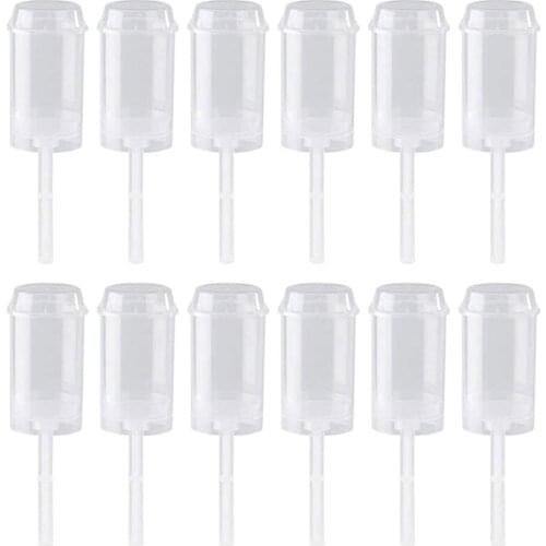 12 Pcs Clear Push-Up Cake Holder Shooter Plastic Material Containers Cake Mold Fondant Mold for Making Cake and Jelly