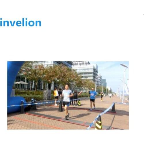 Rfid race timing system with UHF fixed reader connect with UHF mat antennas free software working with timing chip tag