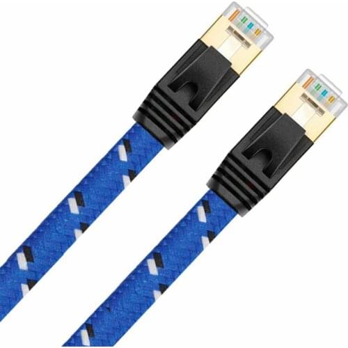 LNYUELEC Cat 7 RJ45 Shielded Pure copper LAN Network Ethernet Cable Internet Cord 3FT 6FT 10FT 1M 2M 3M 5m 10m 15m 20m