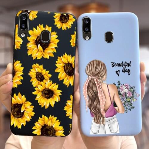 Stylish Pretty Girls Cover For Samsung Galaxy A40 Case SM-A405F Silicone Soft Phone Cases For Samsung A40 A 40 Back Cover Bumper
