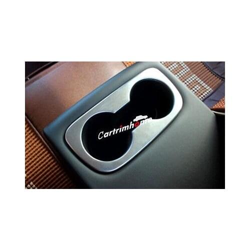 Inner Rear Seat Water Cup Holder Cover Trim 1pcs For Chevrolet Malibu 2016 2017