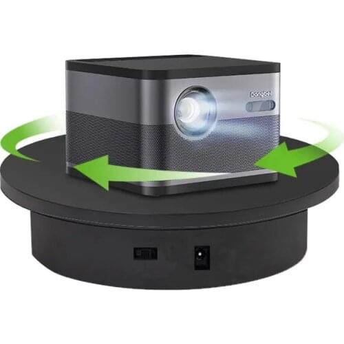 Rotating Display Stand Turntable 360 Degree Auto Rotating Base for Table Jewelry Holder Battery Photography Video Shooting Prop