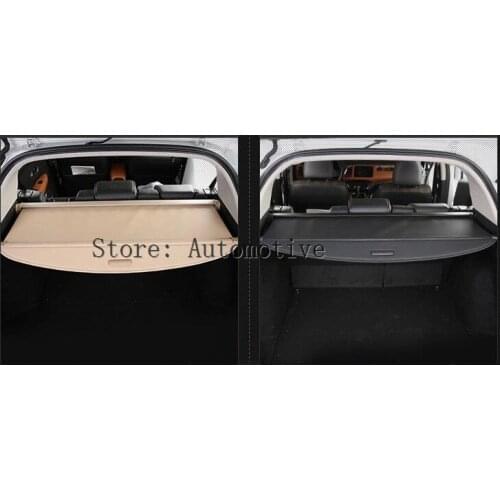 Top Quality! Rear Trunk Security Shield Cargo Cover Fit For Mazda CX-7 2011 2012 2013 2014 2015 (Black, beige)