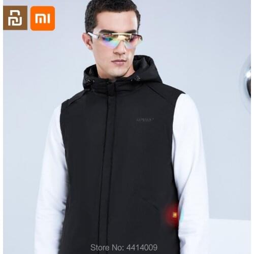 Youpin youpin aerogel cold resistant smart temperature control electric heating vest men and women the same cotton jacket