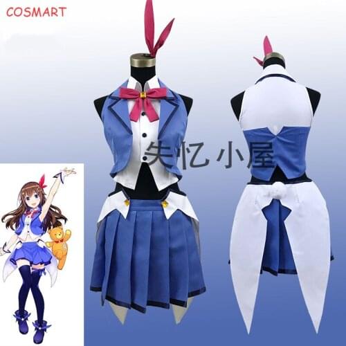 YouTuber Hololive Tokino Sora Lovely Dress Uniform Cosplay Costume Halloween Suit For Women Custom Made New 2021