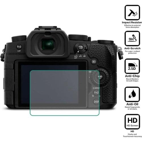 Tempered Glass Screen Protector Guard for Panasonic Lumix DMC G95/G90 DMC-G95 DMC-G90 Camera Display Protective Film Protection
