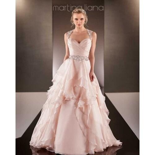 Vestido De Noiva 2018 Sexy Backless Peach Colored Bridal Gown Casamento Robe De Mariage mother of the bride dresses