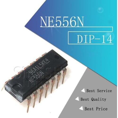 10PCS NE556N DIP14 NE556 DIP 556N DIP-14 new and original IC