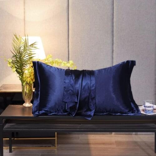 2 pcs 100% nature mulberry Silk pillowcase envelope pillowcases pillow case for healthy standard queen king multicolor