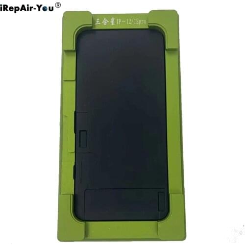 2 in 1 Laminating Mold Location Mat for iPhone 12 mini 11 pro max X XS max Xr LCD Touch Screen OCA Glass Alignment Mould Glue