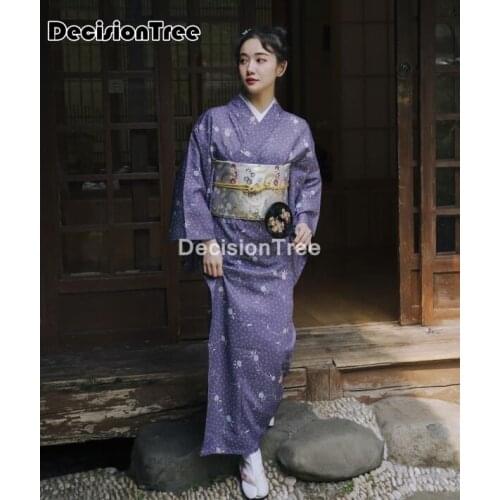 2021 traditional japanese japaese yukata kimono vintage evening party dress performance dance dress cosplay costume