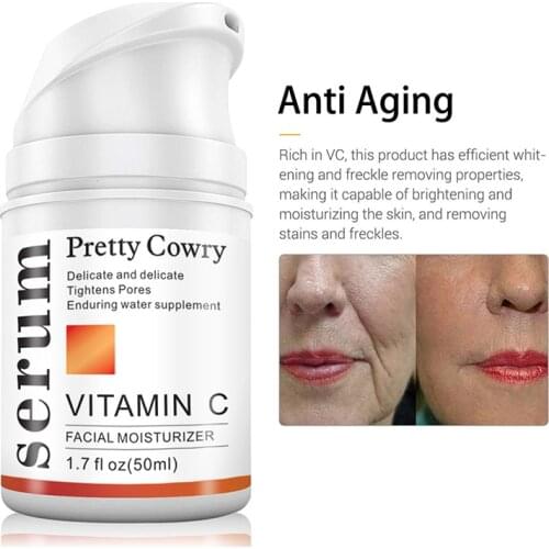 50g Organic Whitening Anti Aging Wrinkles Moisturizer Hydration Skin Care Tool TSLM1 Vitamin C Moisturizing Face Cream