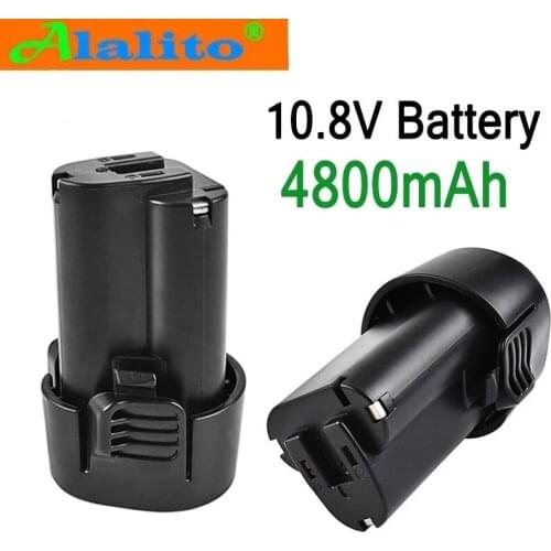Alalito 10.8V 4800Ah BL1013 BL-1013 battery For Makita BL1013 194550-6 194551-4 Li Ion Replace Accumulators L15