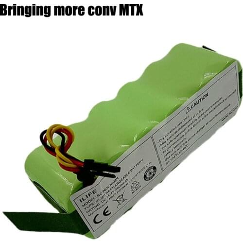 Battery for Kitfort KT504 Haier T322 T321 T320 T325/Panda X500 X580/Ecovacs Mirror CR120/Dibea X500 X580 Robotic Vacuum For t321