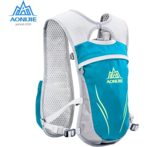 AONIJIE 5.5L Running Hydration Vest Ultralight Outdoor Running Bags Hiking Backpacks For Marathon Cycling Jogging E885