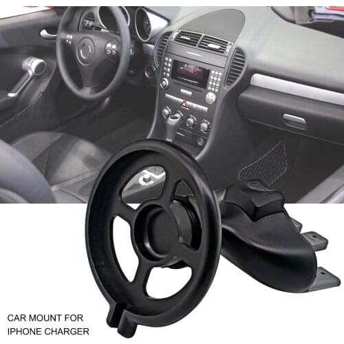 Air Vent Car Mount Compatible For IPhone 12 Charger For Mag Safe Charger Desktop 360 Rotation Holder Super Stable Bracket