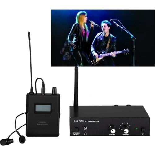 For ANLEON S2 Wireless In-ear Monitor System UHF Stereo IEM System Stage Monitoring 561-568Mhz NTC Antenna Xiomi