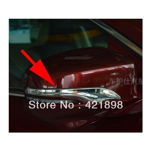 For Honda Accord 2013 2014 2015 2016 ABS Chrome Car Accessories Side Mirror Trim Rear View Molding