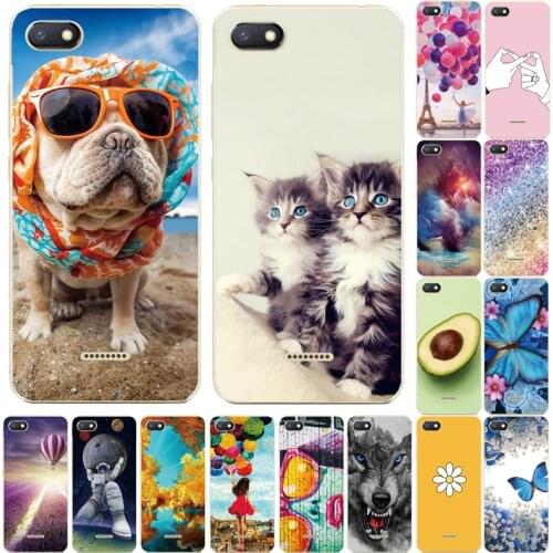 Case for Xiaomi Redmi 6A Case Cover Silicone Phone Case for Xiaomi Redmi 6A Cover Case Tpu Funda for Xiaomi Redmi 6A Coque
