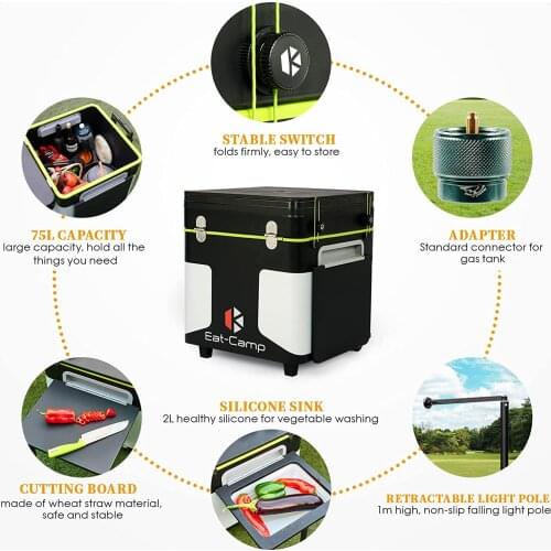 Походные столы EatCamp China At AliExpress