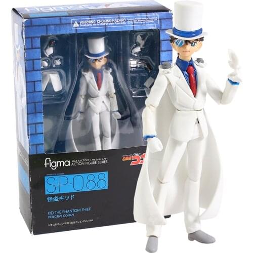 Figma SP-088 Detective Conan Kid The Phantom Thief PVC Action Figure Collectible Model Toy