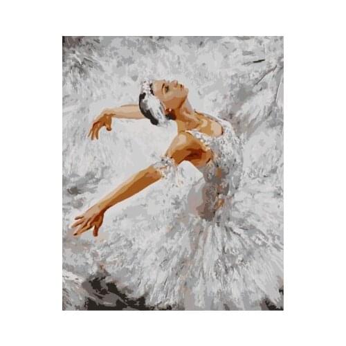 Oil Painting Framed Picture Paintng By Numbers Handpainted Canvas Painting Home Decoration For Living Room GX8074 40*50cm