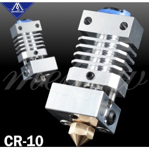 Mellow Upgrade CR10 All Metal Hotend Extruder Kit Flexible Titanium Heat Break For Creality CR-10 CR-10S Micro Swiss 3D Printer